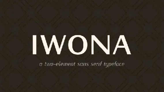 Iwona Family font