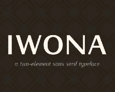 Iwona Family font