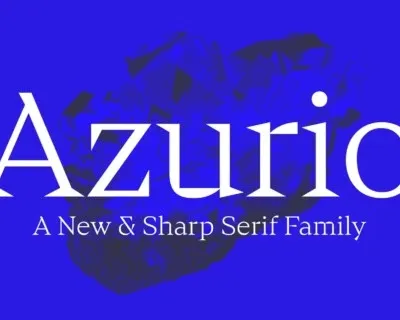 Azurio Family font