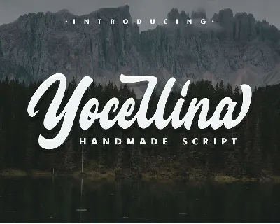 Yocellina Script Free font
