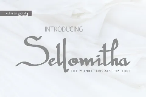 Sellomitha Demo font