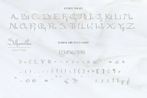 Sellomitha Demo font