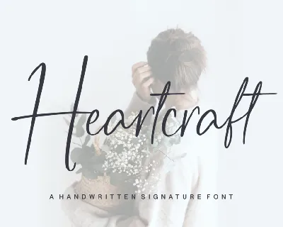 Heartcraft Demo font