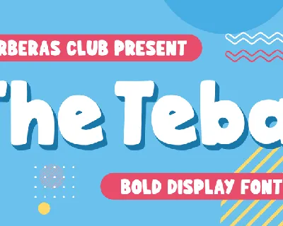 The Tebal Demo font