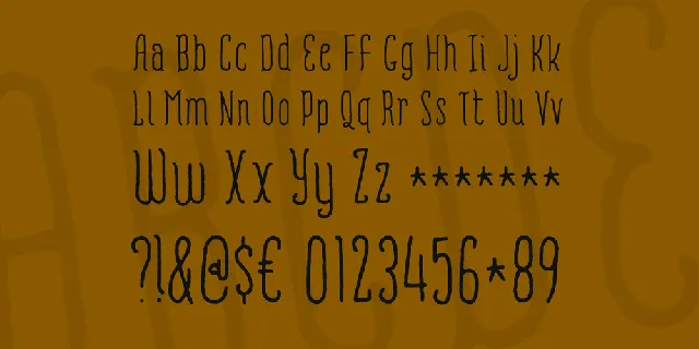 Romantisk DEMO font