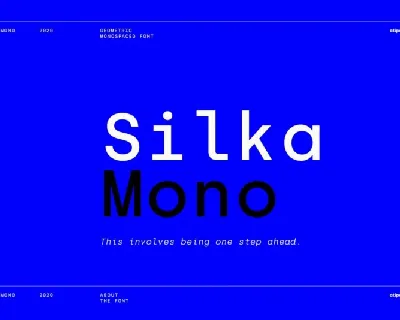 Silka Mono font