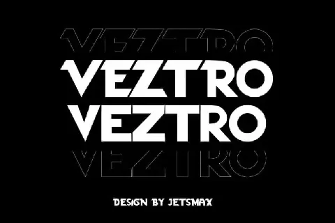 Veztro Display font