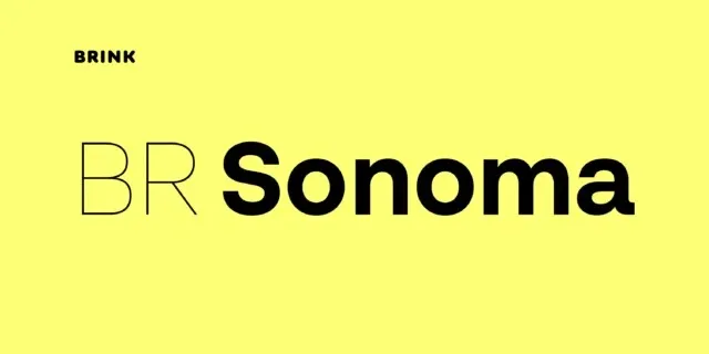 BR Sonoma Family font