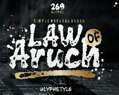Law Of Aruch font