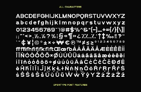 Sans Sulex font