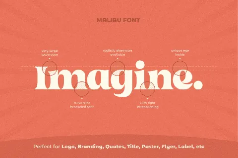 SS Malibu font