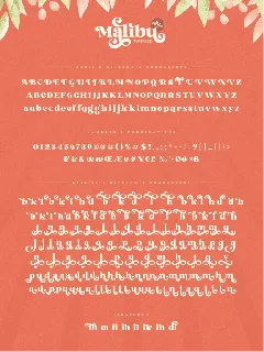 SS Malibu font