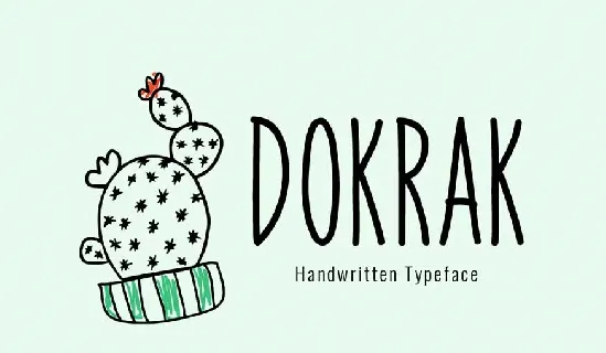 Dokrak font