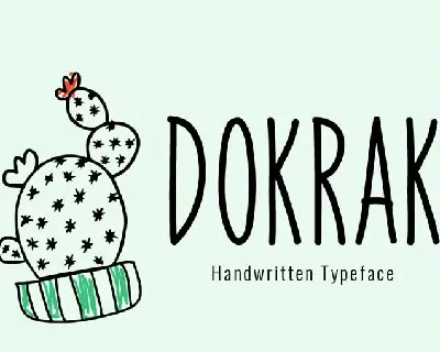 Dokrak font