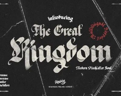 The Great Kingdom font