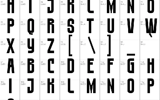 FGR SQUAD VF DEMO font