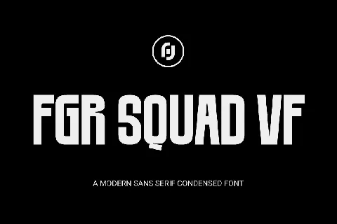 FGR SQUAD VF DEMO font