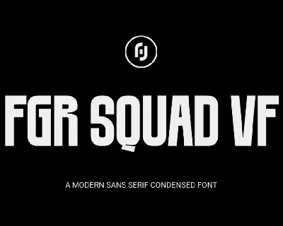 FGR SQUAD VF DEMO font