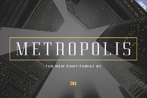 Metropolis font