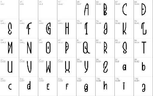 Peanuth Demo font