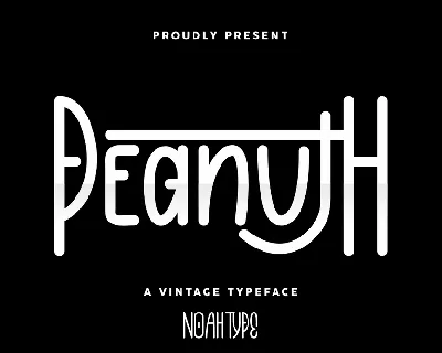 Peanuth Demo font