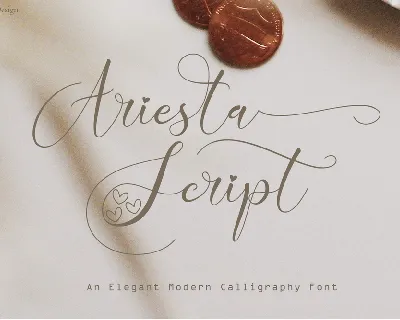 Ariesta font