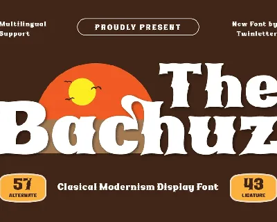 The Bachuz font