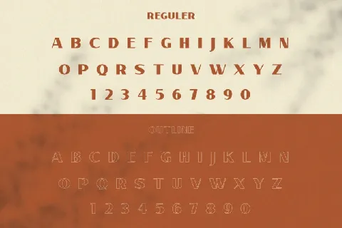 Verilet font