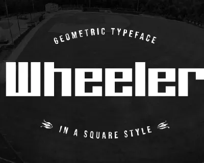 Wheeler font