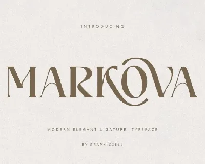 Markova font