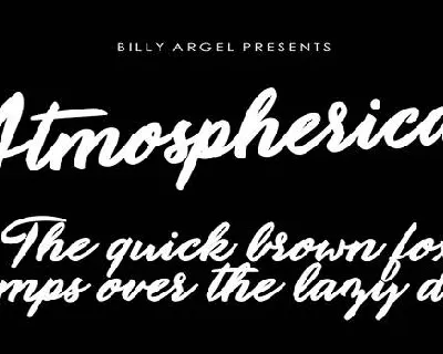 Atmospherica font