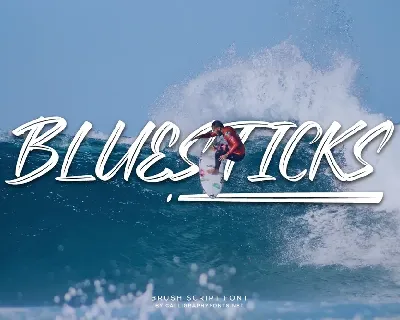 Bluesticks Demo font