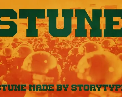 STUNE font