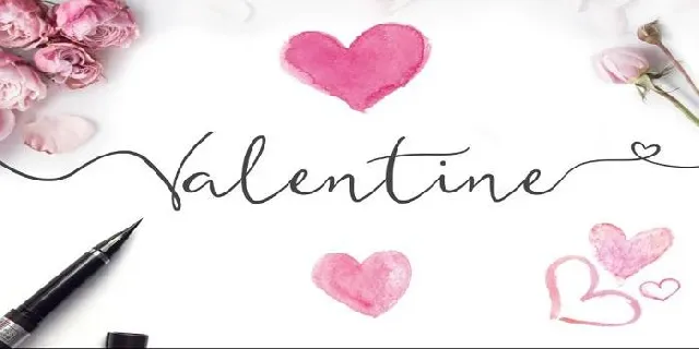 Valentine Love font