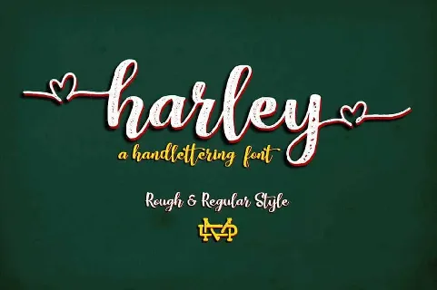 Harley Script Free font