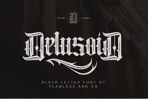 Delusoid font