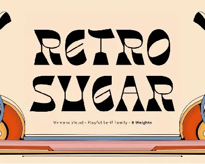 Retro Sugar - Demo Version font