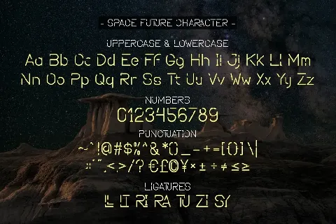 SPACE FUTURE font