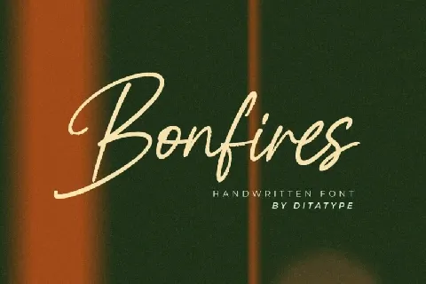 Bonfires font