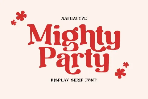 Mighty Party font