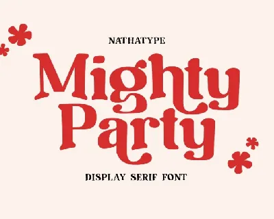 Mighty Party font