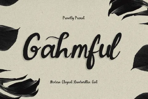 CF Gahmful DEMO font