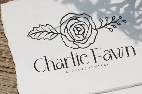 Charlie Fawn font