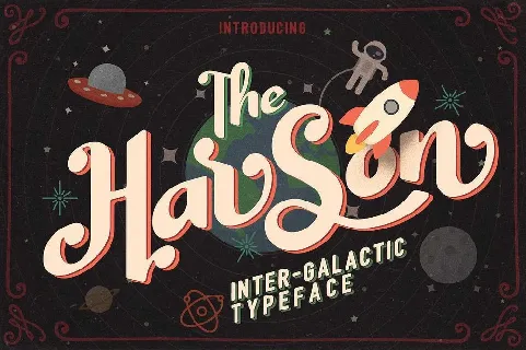 Harson Typeface Free font