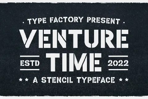 Venture Time font