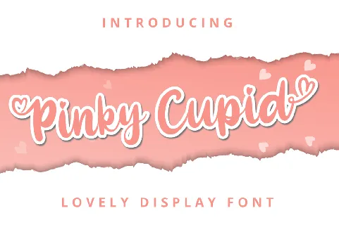 Pinky Cupid font