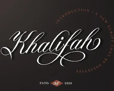 Khalifah Script font