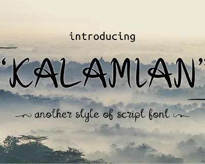 Kalamian font