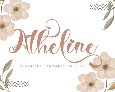 Atheline font