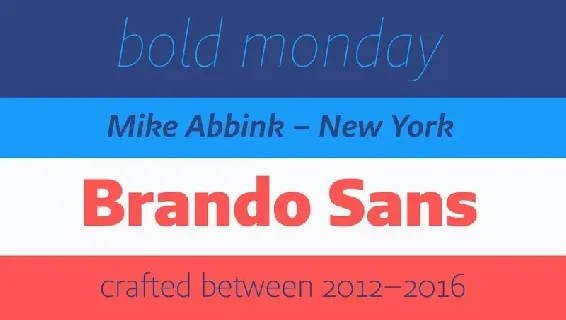 Brando Sans Family font